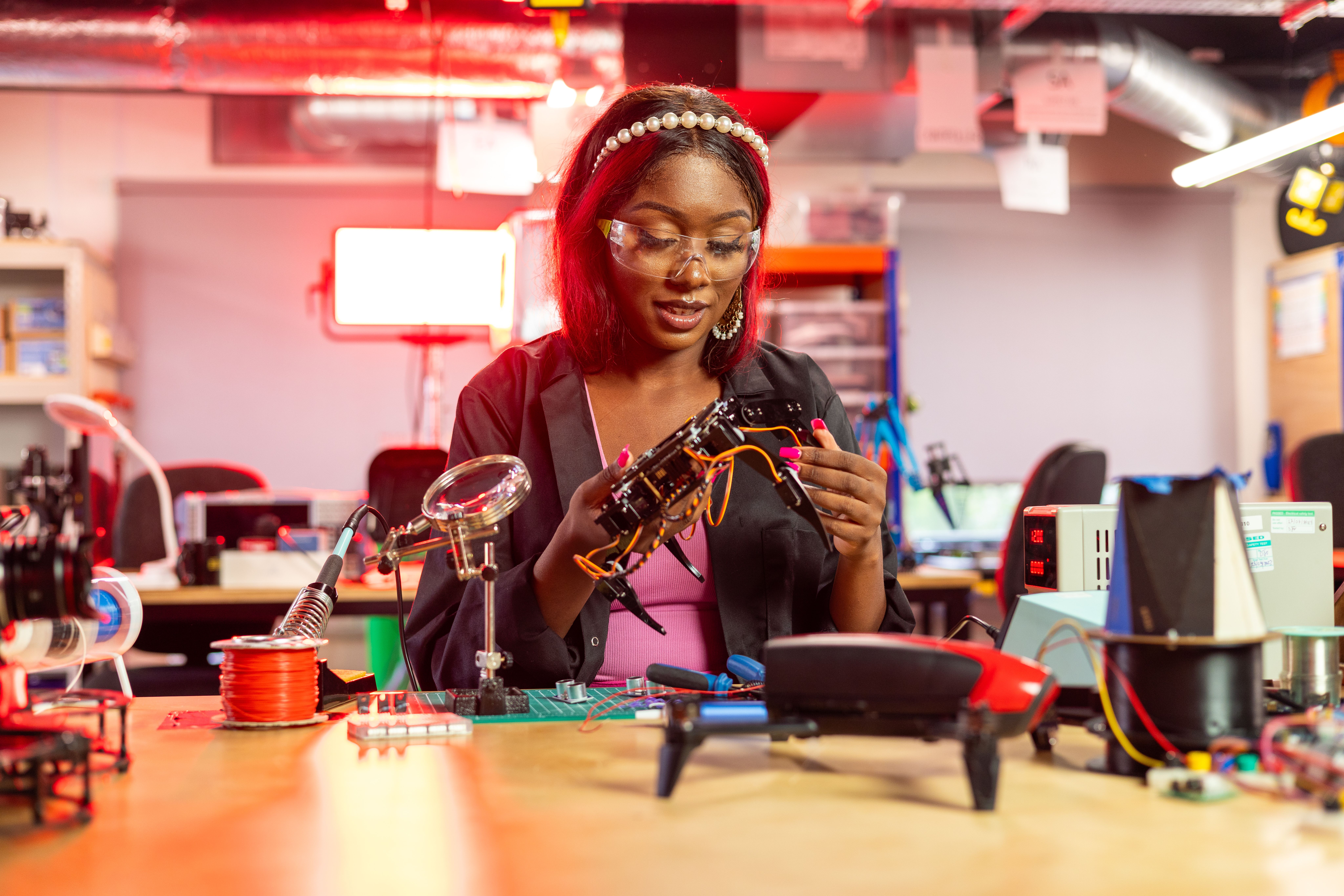 Equipment and tools at Gonex Innovation Hub